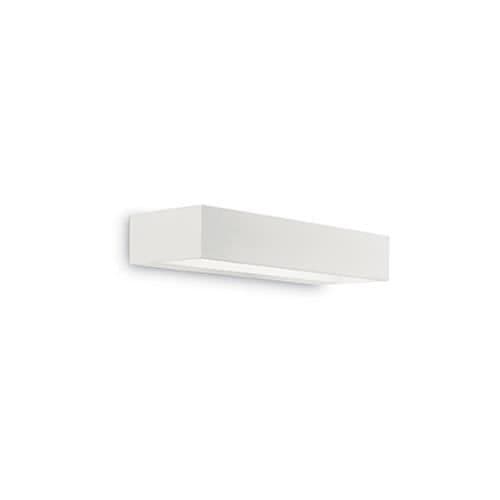 CUBE AP1 SMALL LED-vägglampa - IDEAL LUX - Aluminium - L 30 x H 5 x D 10 cm - 6W - Inomhus