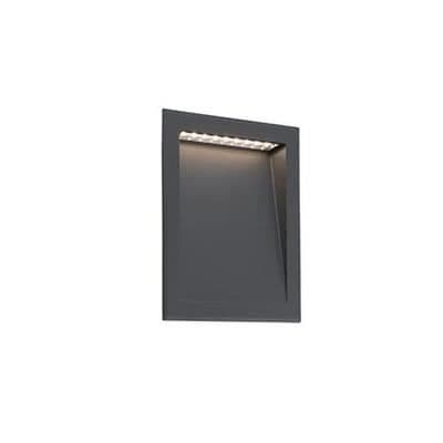 Vägglampa utomhus SOUN 70900 Mörkgrå - FARO - 70900 Grå