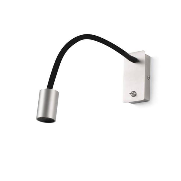Vägglampa för inomhusbruk - Faro Barcelona - Leser LED-vägglampa (5W) Nickel