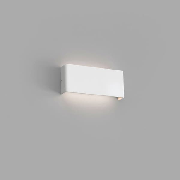 Vägglampa - FARO - Nash Vit - LED - Aluminium - Modern design