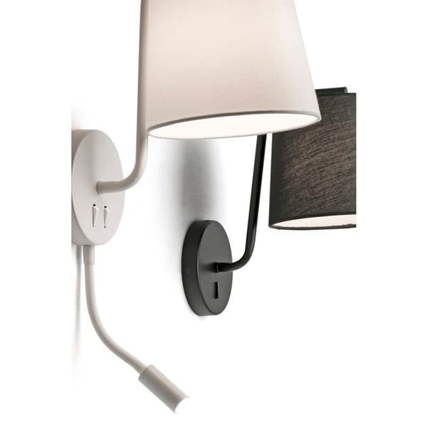 Berni vit läsvägglampa Vit