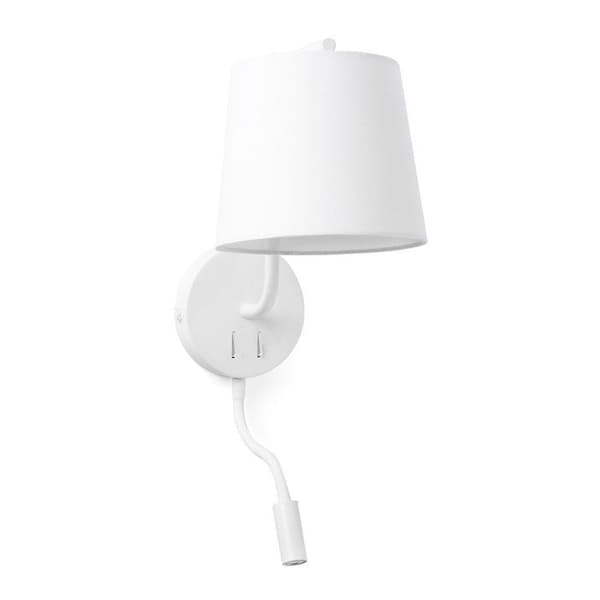 Berni vit läsvägglampa Vit