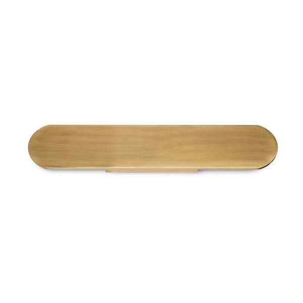 Ideal Lux ECHO Integrerad Led Vägglampa Stor Spolmässing 60cm 3000K