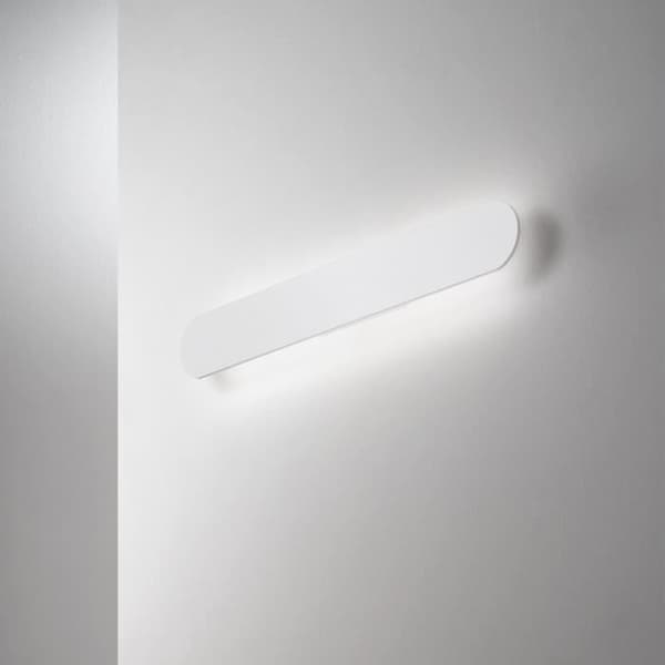Ideal Lux ECHO Integrerad Led Vägglampa Stor Spol Vit 60cm 3000K