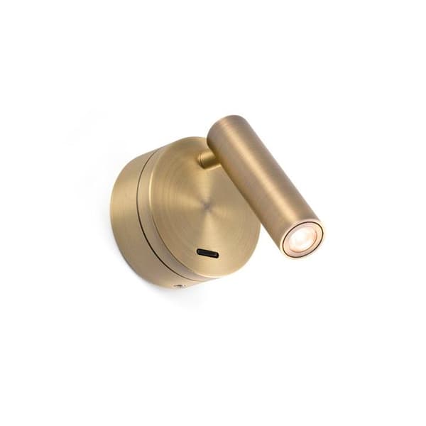 BOC LED 62711 Läsarvägglampa i brons, Faro Barcelona brons