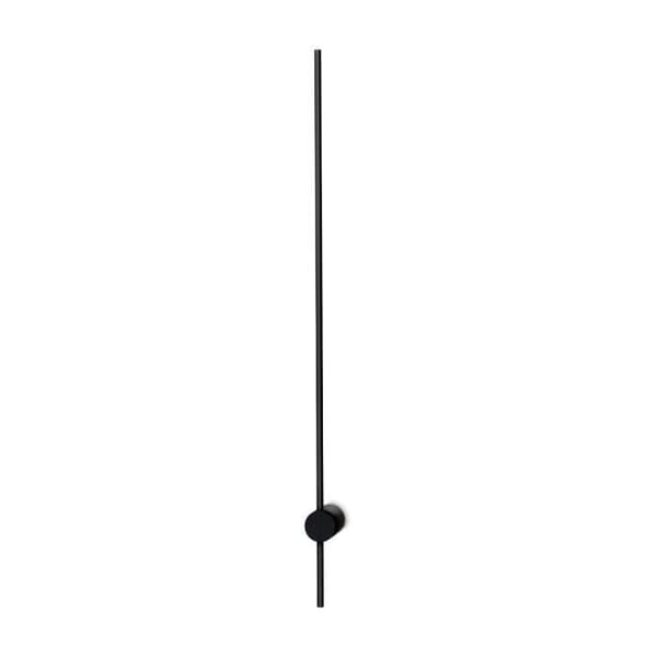 Ideal Lux ESSENCE Stor Integrerad Led Vägglampa Svart 124cm 3000K