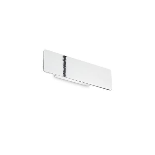 LED vägglampa - IDEAL - ZIG ZAG - 29cm - Krom - 3000K - Modern design