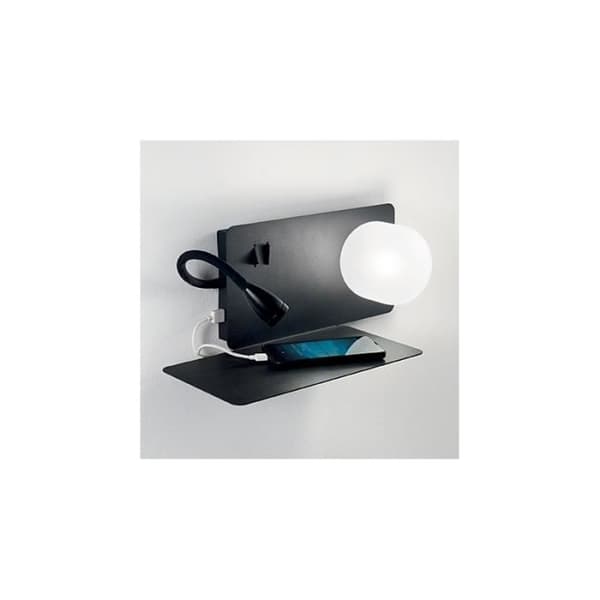 Vägglampa - IDEAL LUX - BOOK - Metall - G9 - LED - 2 ingående glödlampor