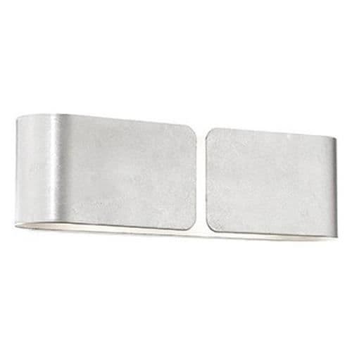 Ideal Lux CLIP AP2 SMALL, Yta, 2 glödlampor, E27, IP20, Silver