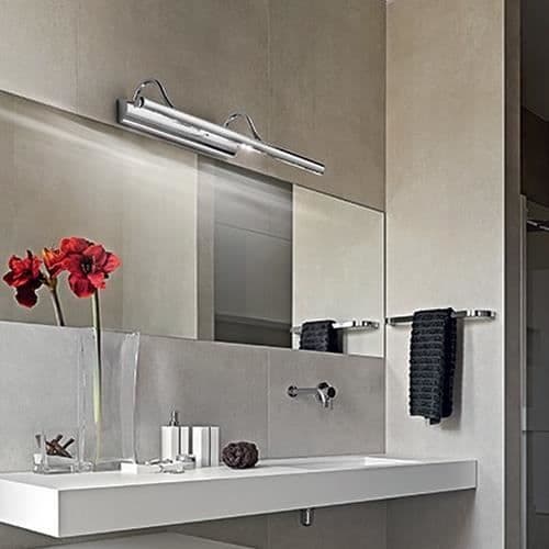 Ideal Lux MIRROR-10 AP4, Yta, 4 glödlampor, 40 W, G9, IP20, Krom