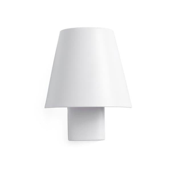 FARO Le Petit vit vägglampa - Integrerad LED - Mått: H10cm L20,5cm P11cm Vit
