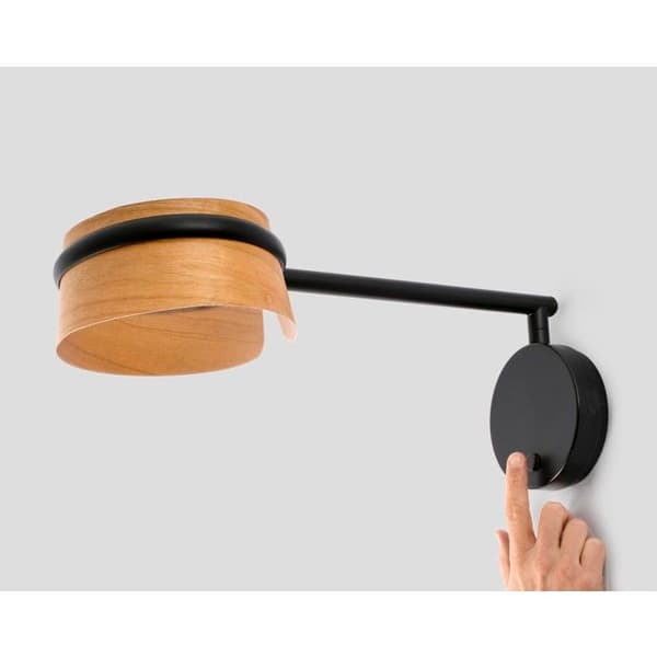 Vägglampa för inomhusbruk - Faro Barcelona - Loop II LED-vägglampa (6W)