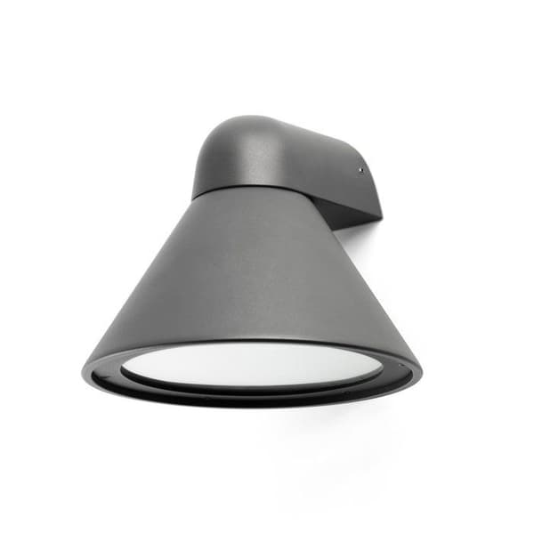 Faro Pals designer ytterväggslampa antracitgrå aluminium 70291