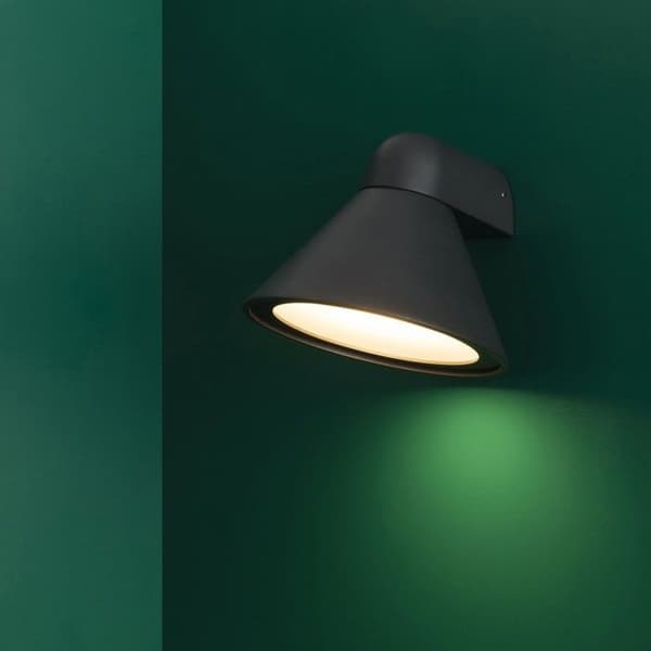Faro Pals designer ytterväggslampa antracitgrå aluminium 70291