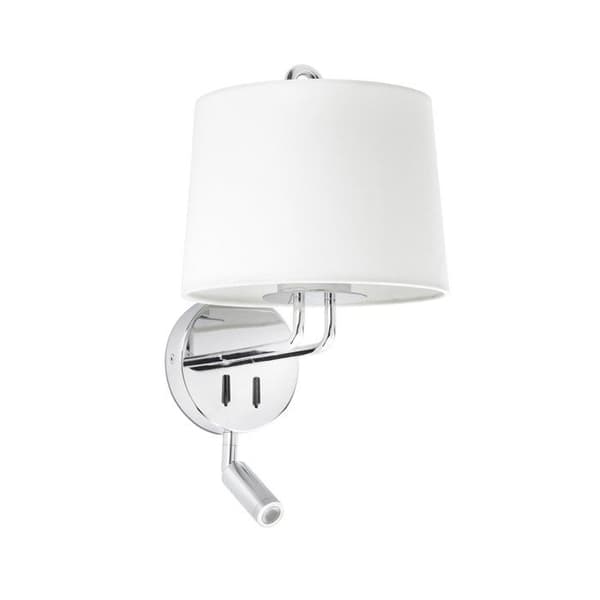 Vägglampa - FARO BARCELONA - MONTRÉAL - E27 - 15W MAX - Inomhus - Vit