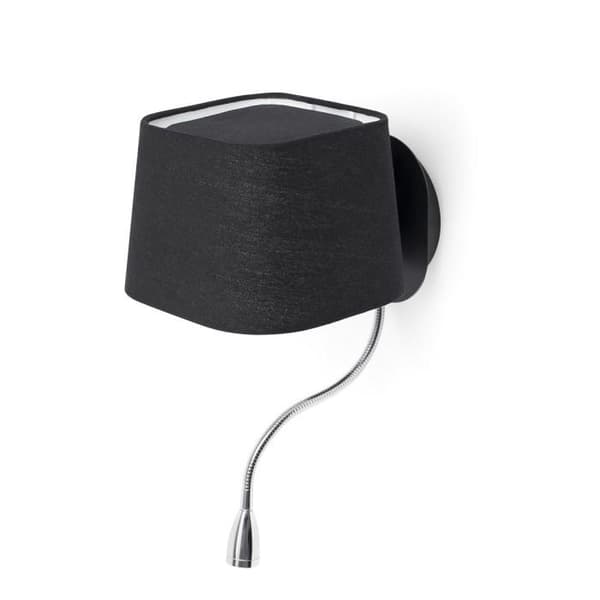 Vägglampa - Faro - Sweet - Svart - LED - 45 cm - Modern design