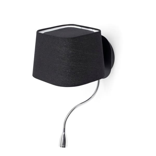 Vägglampa - Faro - Sweet - Svart - LED - 45 cm - Modern design