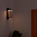 Miniatyrbild 3 av 3: FARO trädgårdsvägglampa - Kerala - Mörkgrå - LED 3W - Aluminium - 38x12x17cm