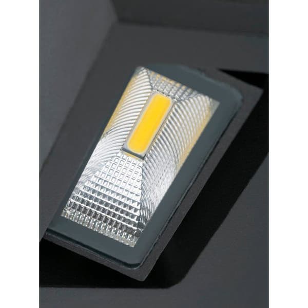 Vägglampa utomhus Taima Mörkgrå 1 COB LED 6W - FARO - 71388
