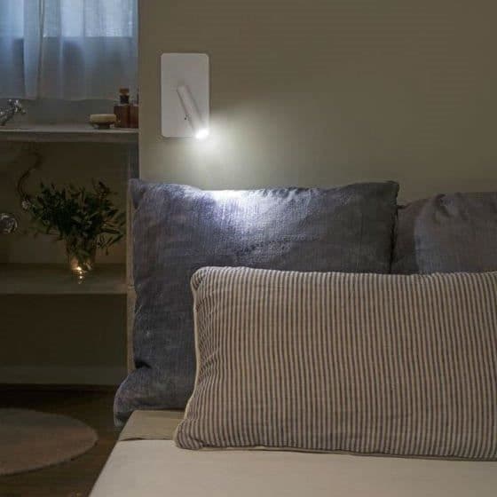 LED-läslampa vägglampa - FARO - Suau - Black Metal - H17cm - 3W 3000K - Sänglampa