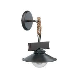 NUDOS - Vägglampa i trä/metall H40cm
