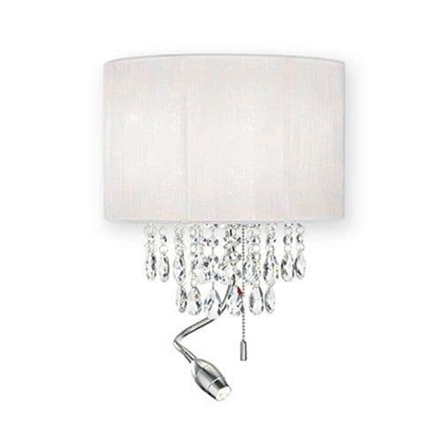 Ideal Lux Opera AP3, Yta, 3 glödlampor, 40 W, E14, IP20, Vit