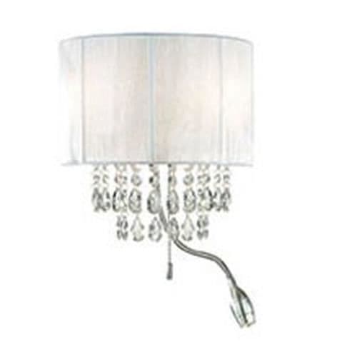 Ideal Lux Opera AP3, Yta, 3 glödlampor, 40 W, E14, IP20, Vit Vit