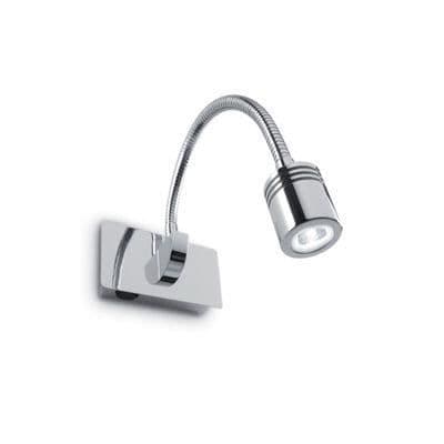 DYNAMO Krom vägglampa 1x3W - IDEAL LUX - 031460 Krom