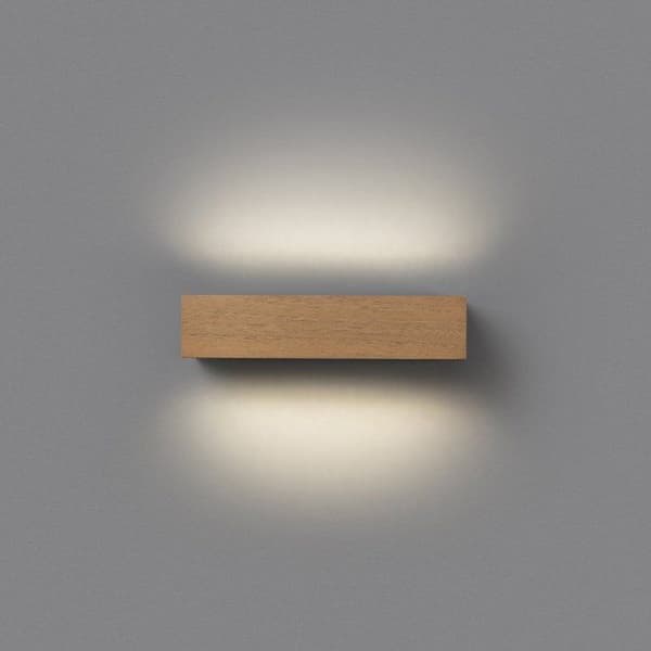Utomhusvägglampa - Faro - DORO-13 - Teak - Integrerad LED - IP65