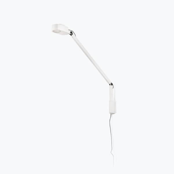 Vägglampa - FARO - Inbjudande - Aluminium - Integrerad LED - Matt vit