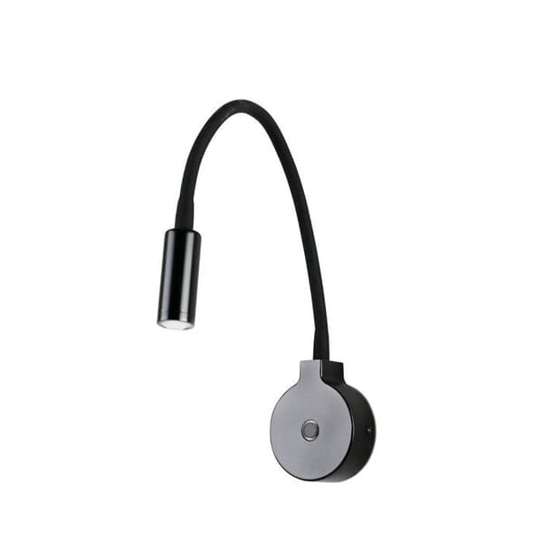 PIXIE LED Svart läsarvägglampa