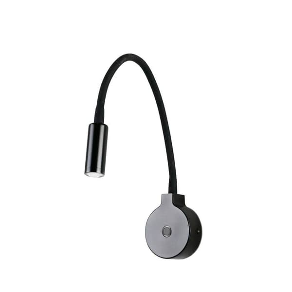 PIXIE LED Svart läsarvägglampa Svart