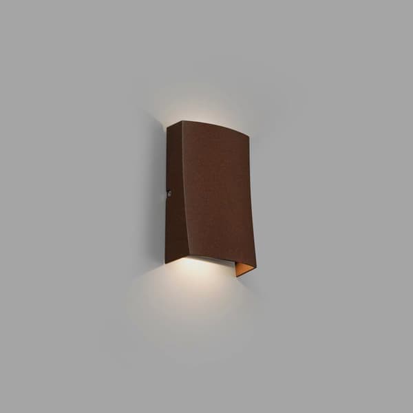 Rost LED utomhusvägglampa - NAIROBI