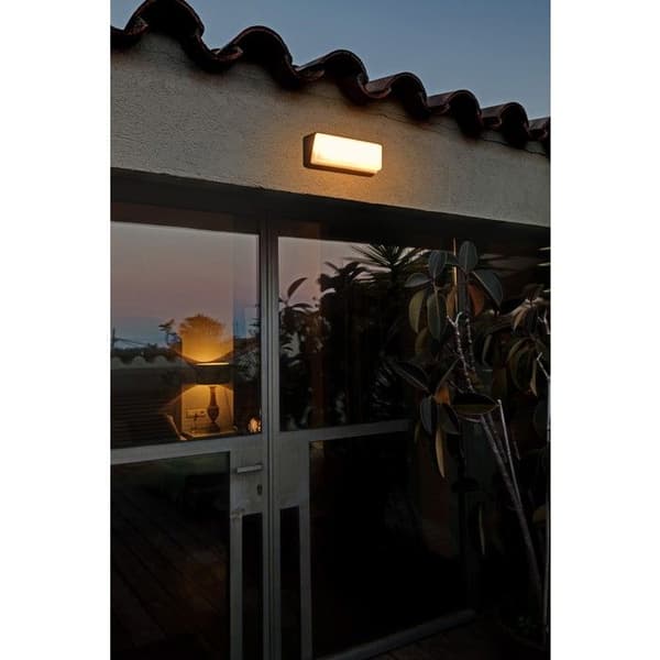 Halvvit ytterväggslampa 1350 Lm (100W) Vit