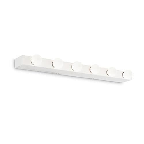 Vägglampa - IDEAL LUX - PRIVE AP6 VIT - Metallkropp - Vit - 6x40W E14