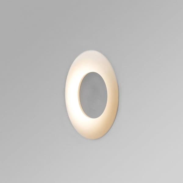 Vägglampa - FARO - NAVI - Inbyggd LED - 3000K - Gips - 12W Vit