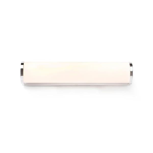 LED Vägglampa - FARO - Danubio - 12W - 2700K - IP44 - Badrum Krom