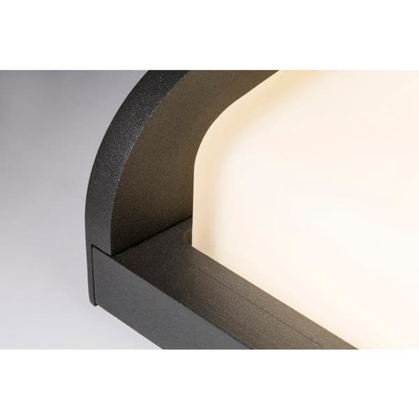 Väggarmatur - Faro - MASK - Integrerad LED - Ljusgrå - IP65 - 3000K