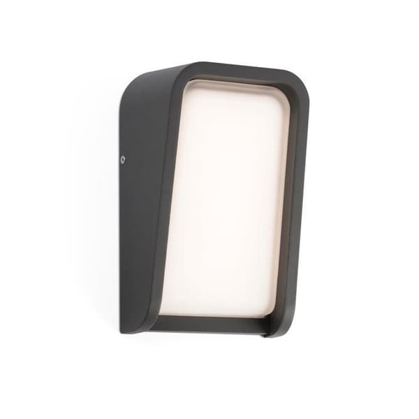 Väggarmatur - Faro - MASK - Integrerad LED - Ljusgrå - IP65 - 3000K Mörkgrå