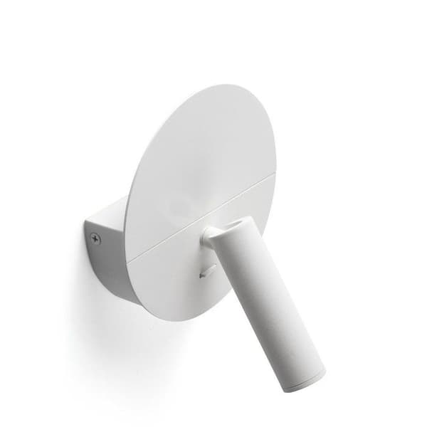 Faro DUAS Vägglampa Led Reader Matt Vit Med USB