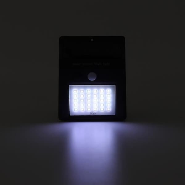 Vägglampa Solcellslampa 30 LED-ljus Utomhus Vattentät sensor Rörelsedetektorbelysning TYP B