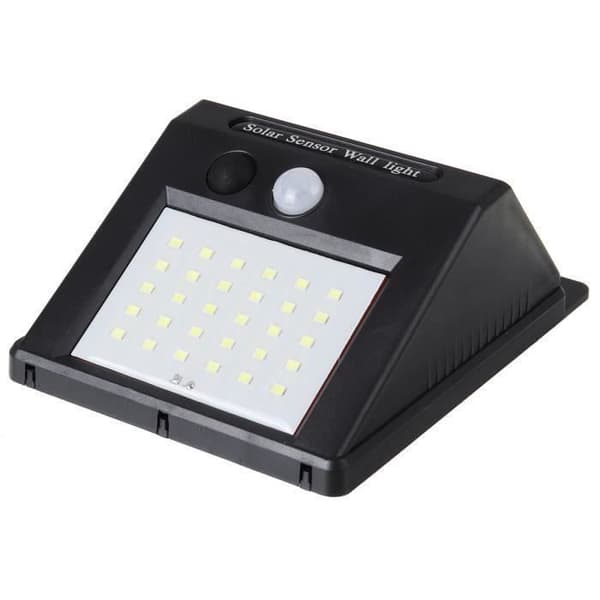 Great-Wall-ljus Solarlampa 30 LED Utomhusljus Vattentät sensor Rörelsedetektorbelysning 3 ljuslägen
