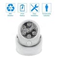 Miniatyrbild 2 av 4: ZT09456-Lamp LED-ljus 360° Detektor Rörelse Automatisk Roterar Trådlös Sensor Uteplats Säkerhet för Trädgårdsvägg Korridor Arbete