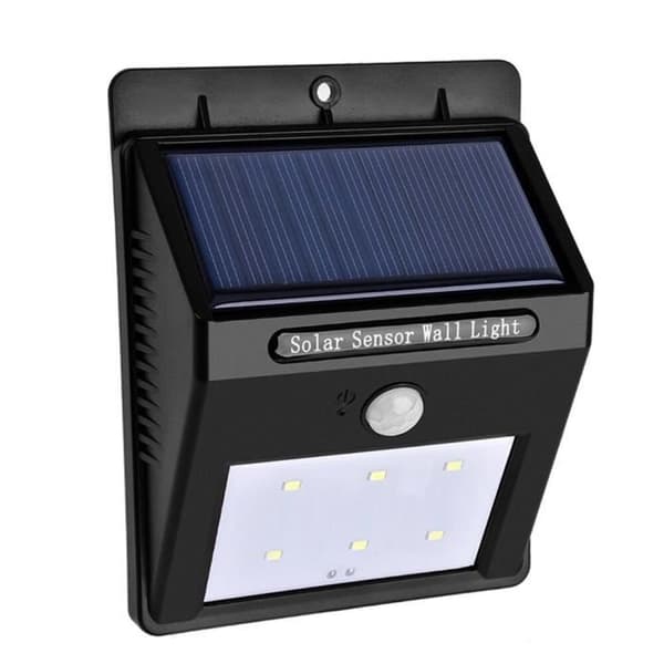 Utomhus solcellslampa - LED - LP692 - 10 glödlampor - Rörelsesensor - Vattentät