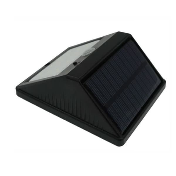 Vägglampa - GAOHOU - 12 LED - Solenergi - Vattentät - Rörelsedetektor
