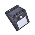 Miniatyrbild 4 av 4: Vägglampa utomhus - APPLIKATION - 20LED - Solar - Rörelsedetektor - Svart