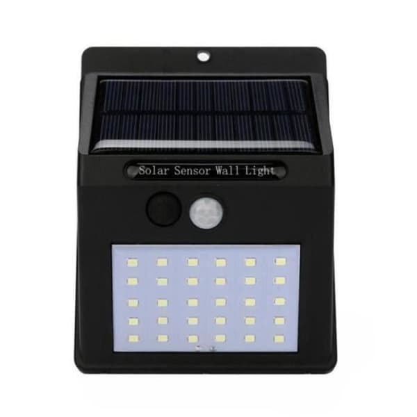 Vägglampa - ZF - ZF07793 - Solar - 30 LED - Rörelsedetektor - IP65