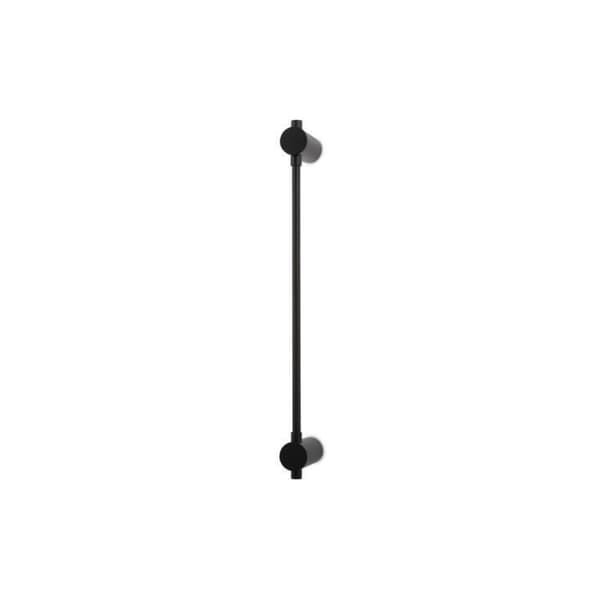 Maytoni Rotta Modern integrerad LED-vägglampa svart, 400lm, 3000K
