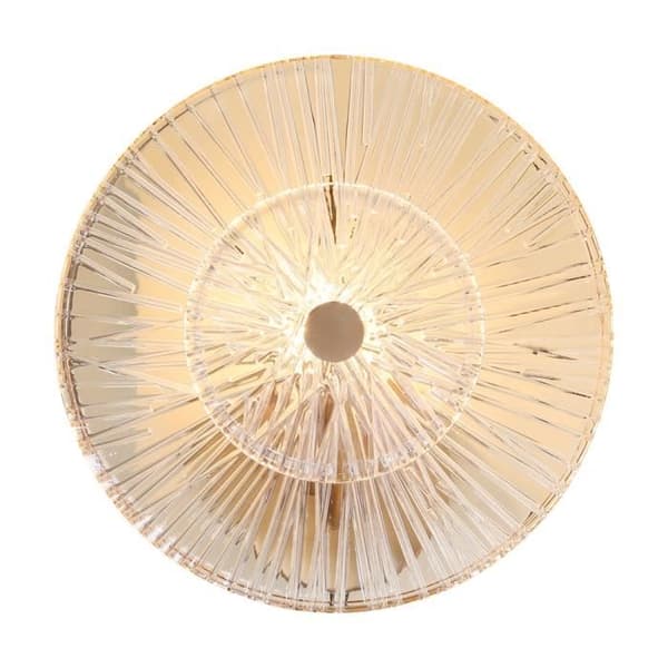 Vägglampa - Maytoni - Aster - Metall - Glas - Guld - 28 cm Vit