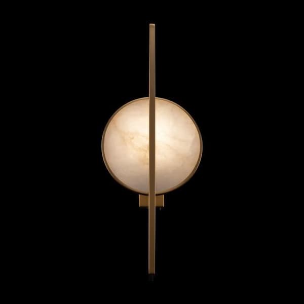 Vägglampa - Maytoni - Marmo - Metall - Gul - 40W - Modern Design